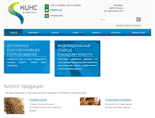 Tablet Screenshot of kins.by